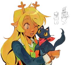 cat (ghost trick) from deltarune by goomyloid