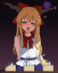 ibuki suika from touhou by necono (nekonosora1207)