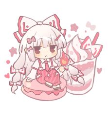 fujiwara no mokou from touhou by silverrain