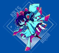 aqua (deltarune) from deltarune by t hanada 444