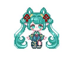 hatsune miku from vocaloid by xiao yangrou chuan nie