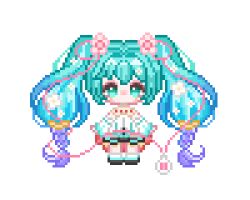hatsune miku from vocaloid by xiao yangrou chuan nie