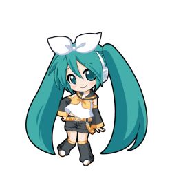 hatsune miku from vocaloid