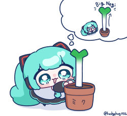 hatsune miku from vocaloid by yananang