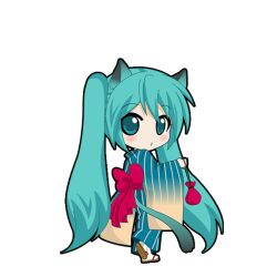 hatsune miku from vocaloid