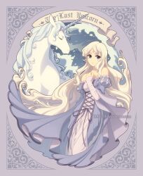 lady amalthea from the last unicorn by dav-19