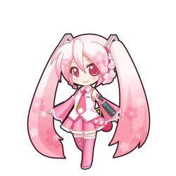 hatsune miku from vocaloid