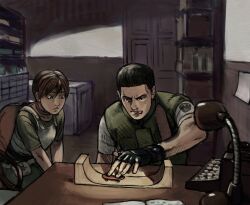 chris redfield from resident evil