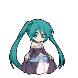 hatsune miku from vocaloid