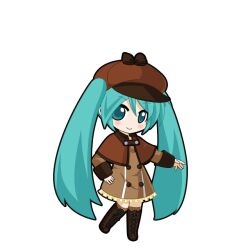 hatsune miku from vocaloid