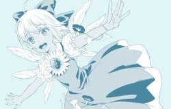 cirno from touhou by kyuu umi