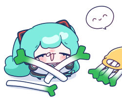 hatsune miku from vocaloid by yananang