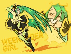 hatsune miku from vocaloid