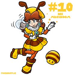 princess daisy from super mario bros.