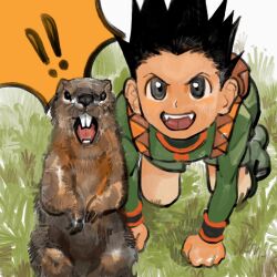 gon freecss from hunter x hunter by 7enn