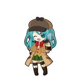hatsune miku from vocaloid
