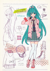 hatsune miku from project diva (series)