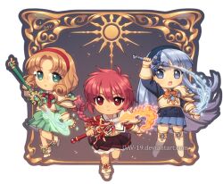 hououji fuu from magic knight rayearth by dav-19