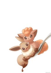 eevee from pokemon by sasabunecafe