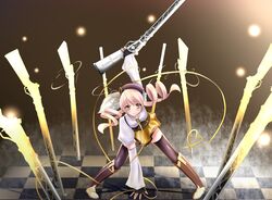 tomoe mami from mahou shoujo madoka magica by hiiragi-qualia