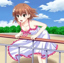 misaka mikoto from to aru kagaku no railgun by kamiko to seiryoku