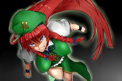 hong meiling from touhou by ginko (nico)
