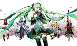 hatsune miku from vocaloid by starshadowmagician