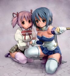 kaname madoka from mahou shoujo madoka magica by inono