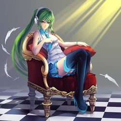 hatsune miku from vocaloid by rinbukyoku