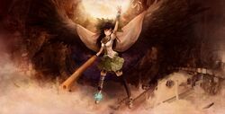 reiuji utsuho from touhou by arctic