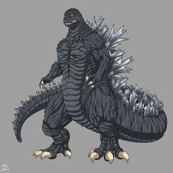 godzilla from godzilla (series) by phil-cho