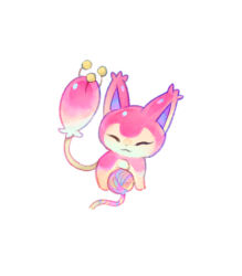 skitty from pokemon by botjira