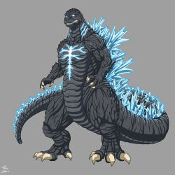 godzilla from godzilla (series) by phil-cho