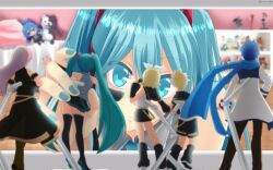 aqua (konosuba) from danganronpa (series)
