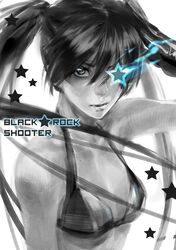 black rock shooter (character) from black rock shooter by nadzomi viro