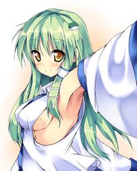 kochiya sanae from touhou by midori-shiki