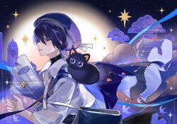 scaramouche (cat) (genshin impact) from genshin impact