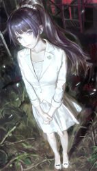senjougahara hitagi from bakemonogatari by solipsist