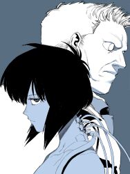 kusanagi motoko from ghost in the shell by manabu yashiro