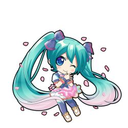 hatsune miku from vocaloid