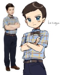 young sheldon fan art