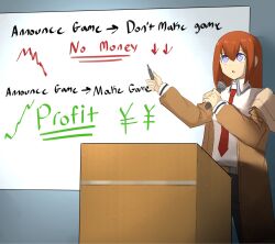 makise kurisu from science adventure