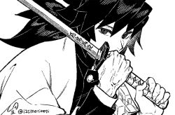 tomioka giyuu from kimetsu no yaiba by kikkoumon