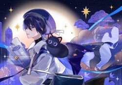 scaramouche (cat) (genshin impact) from genshin impact