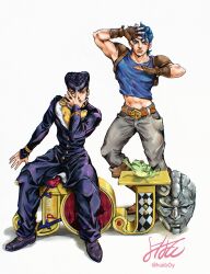 higashikata josuke from diamond wa kudakenai
