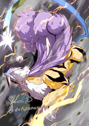 raikou from pokemon by sawa d