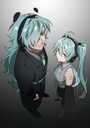 hatsune miku from vocaloid