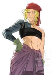 edward elric from fullmetal alchemist
