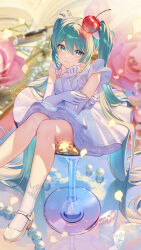 hatsune miku from vocaloid