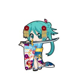 hatsune miku from vocaloid